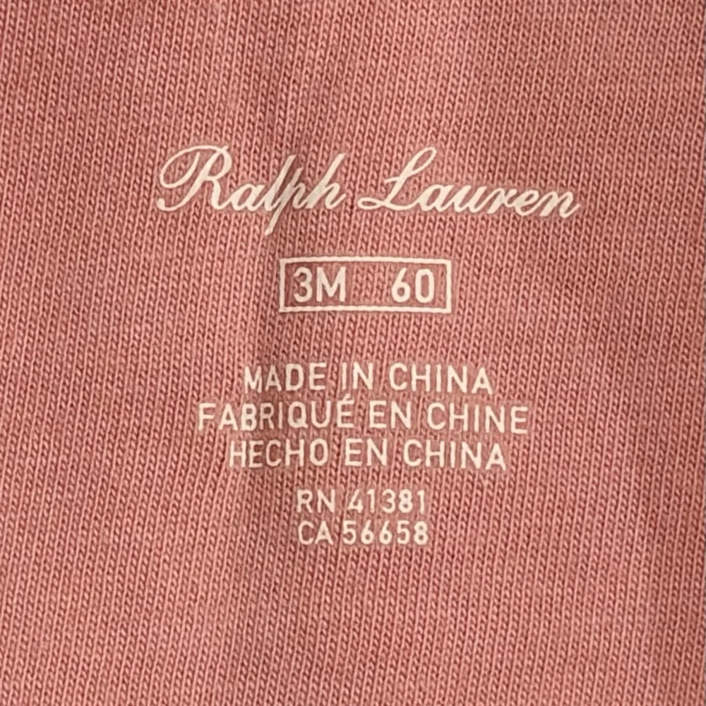 Ralph Lauren Pink Overalls